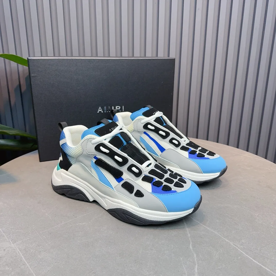 Men's shoes 💰740💰 AMIRI AMIRI fashion brand hot sale 🔥 Available all year round ✅ Official website synchronization Imported fabrics 1⃣️ vs 1⃣️ replica, original factory special original sole, 38-45 (38.45. Non-refundable)